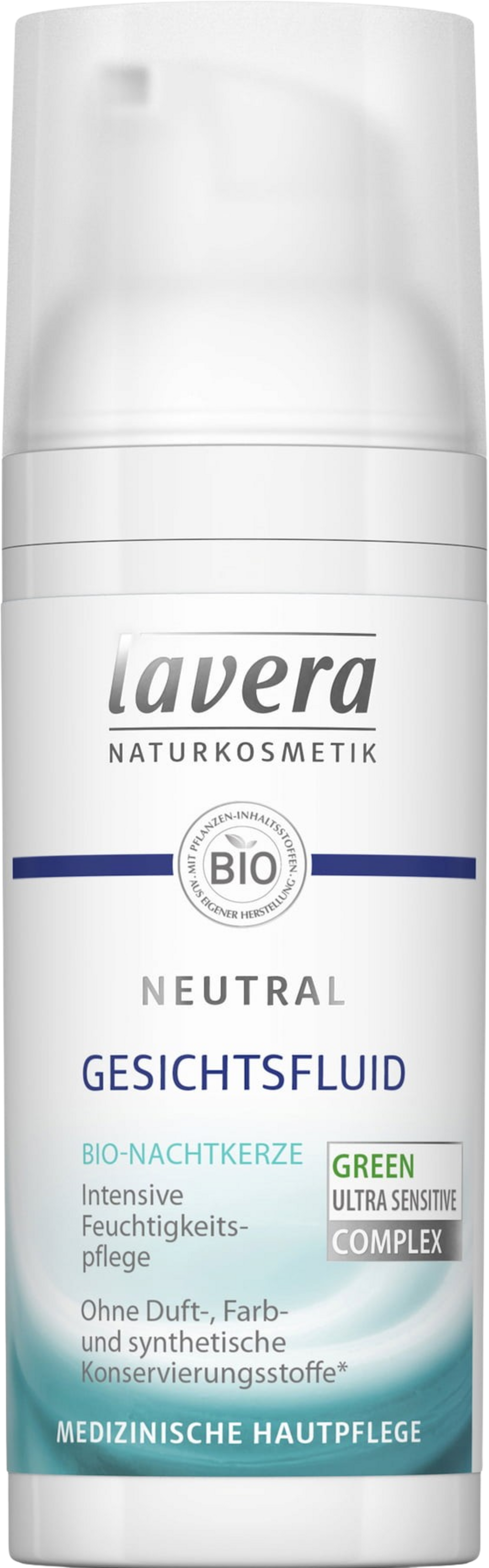 lavera  Neutral Gesichtsfluid, 50 ml