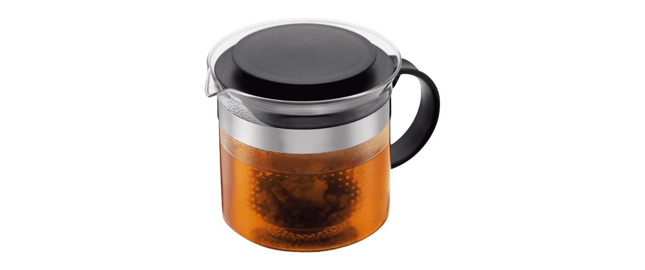 Bodum Teebereiter »Bistro Nouveau Schwarz, 1,5 l«