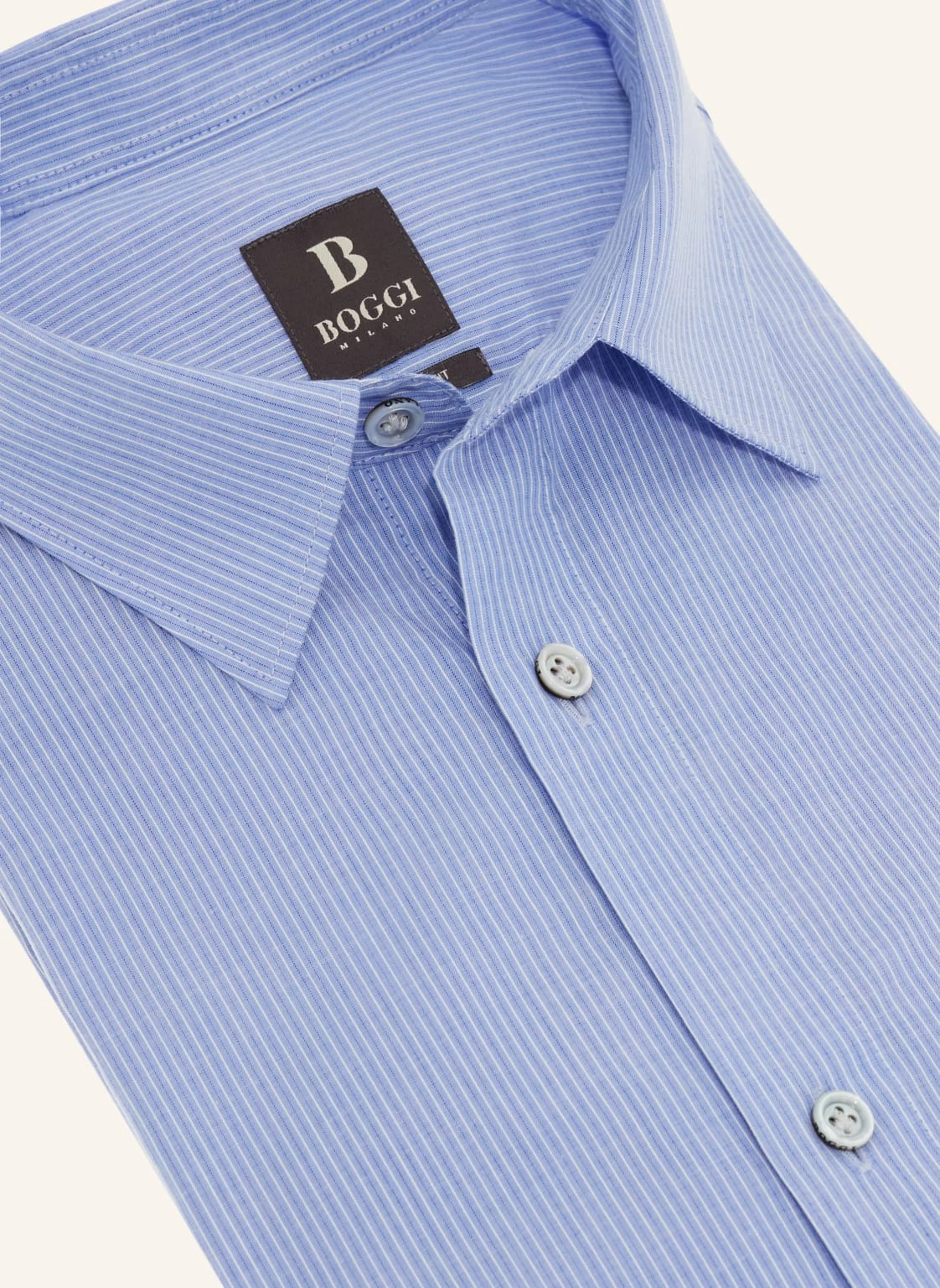 BOGGI MILANO Hemd Regular Fit