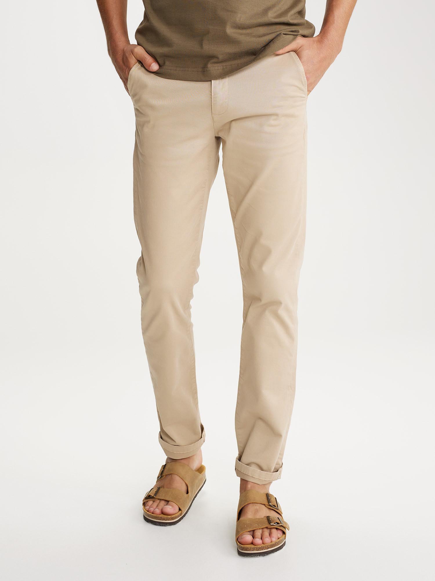Pantalon Homme Coton Biologique Beige