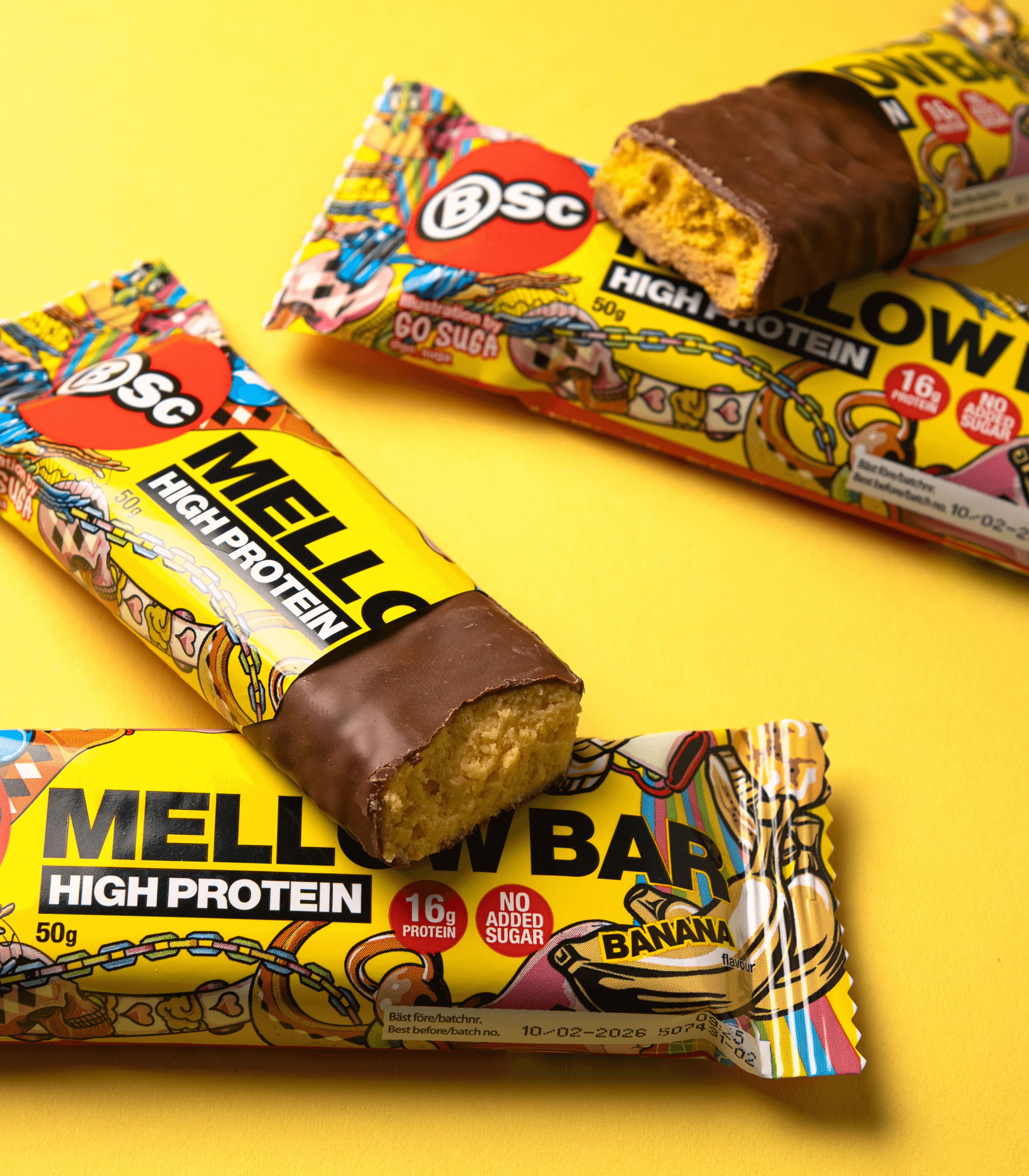 BSc BSc Mellow Bar Banana - Proteinbarer