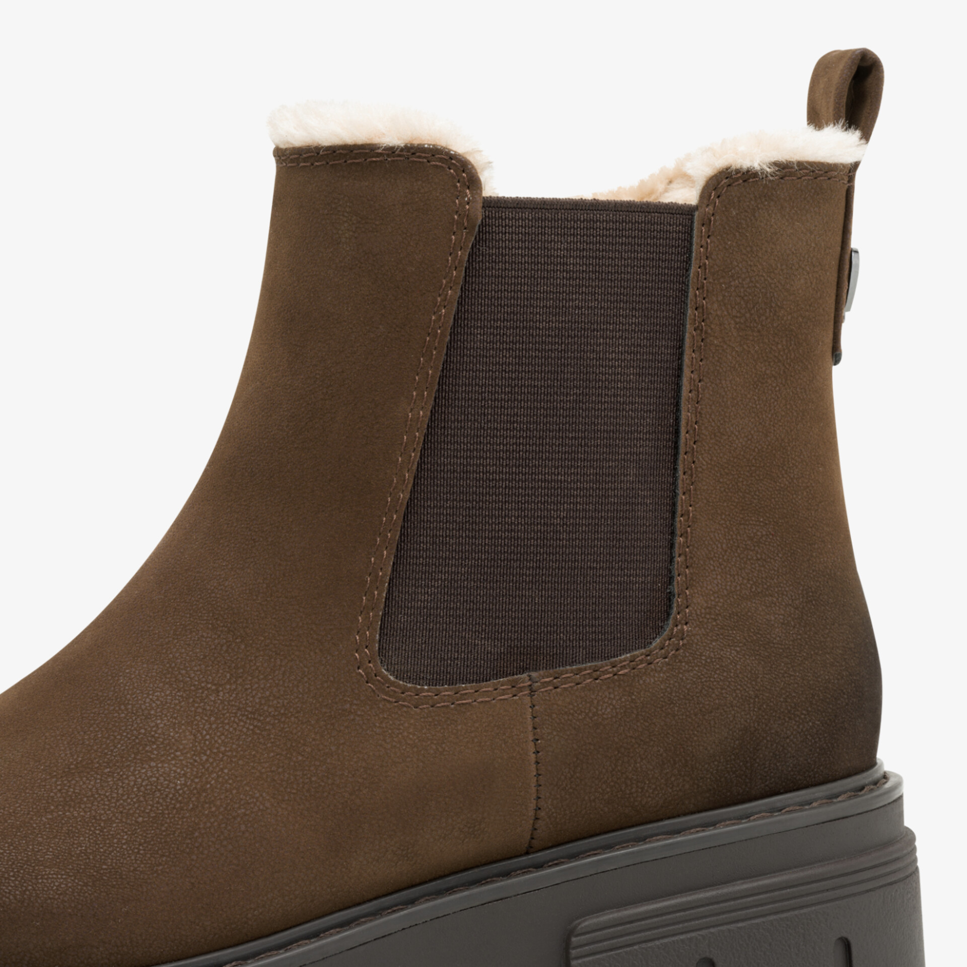 MARCO TOZZI Damen Chelsea Boots braun