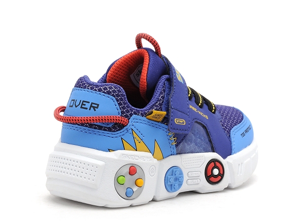 Skechers basses enfant 402262n bleu