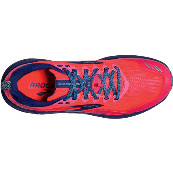 Chaussure trail BROOKS CASCADIA 16 W PINK/FLAMBE/COBALT