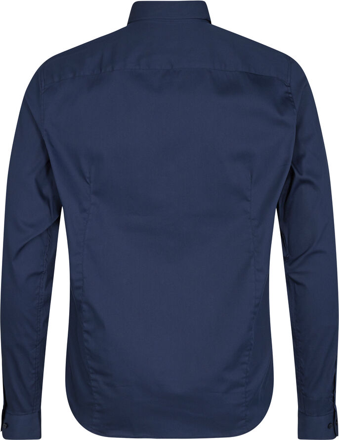 Mos Mosh Gallery Manny Stretch Shirt Navy