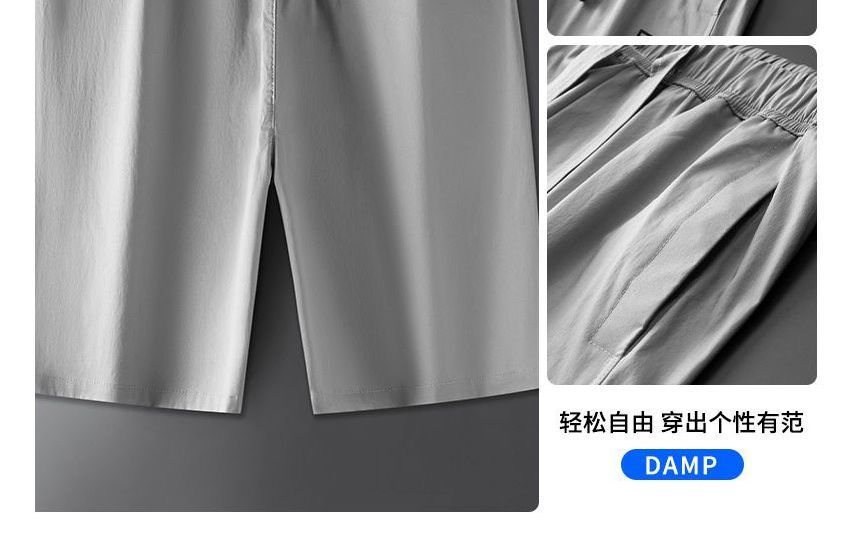 Sparrow Farm - Hoge taille grafische print trekkoord shorts