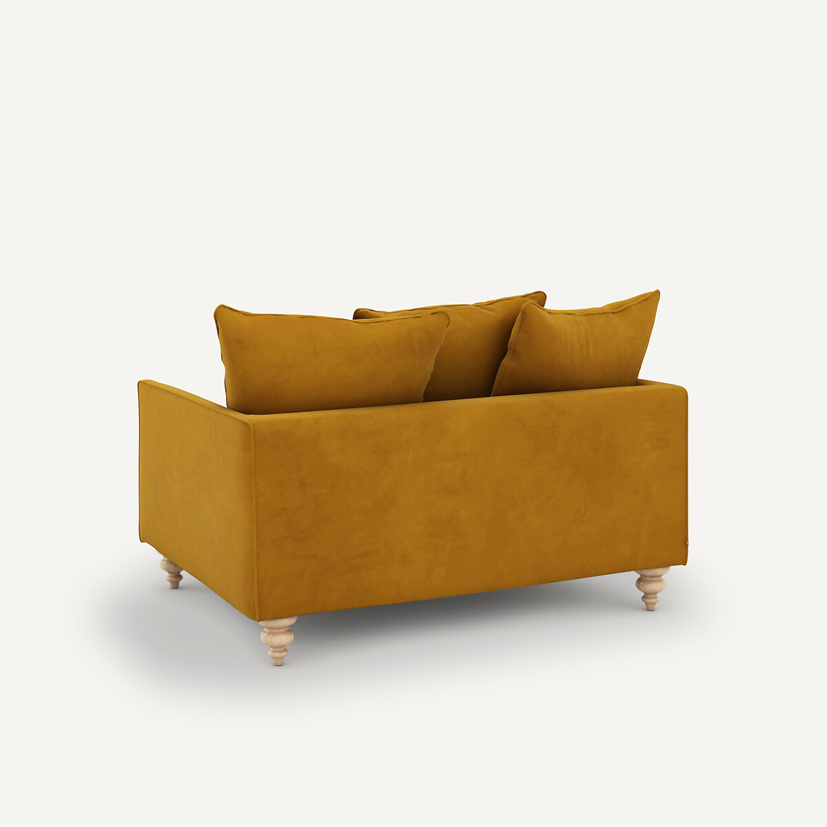 AM.PM<br>Sofá de veludo de 2 lugares, Lazare