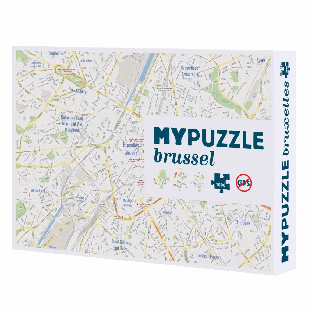 Mypuzzle Bruxelles - 1000 Pièces