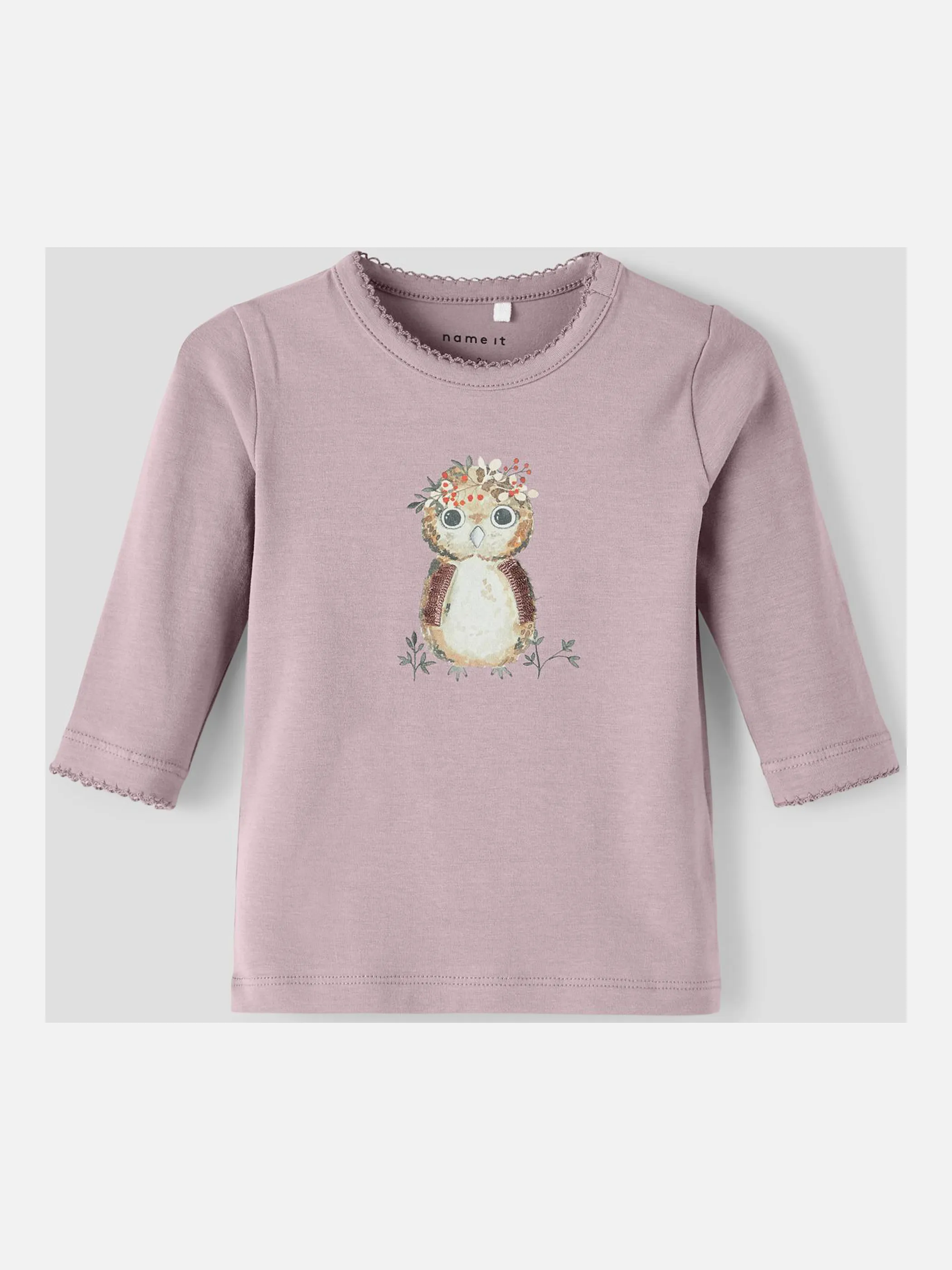 Mädchen Langarmshirt mit Print