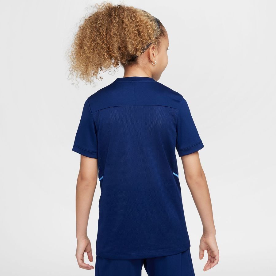 Nike T-shirt d'Entraînement Dri-FIT Academy 25 Erling Haaland Personal Edition - Bleu/Bleu Enfant