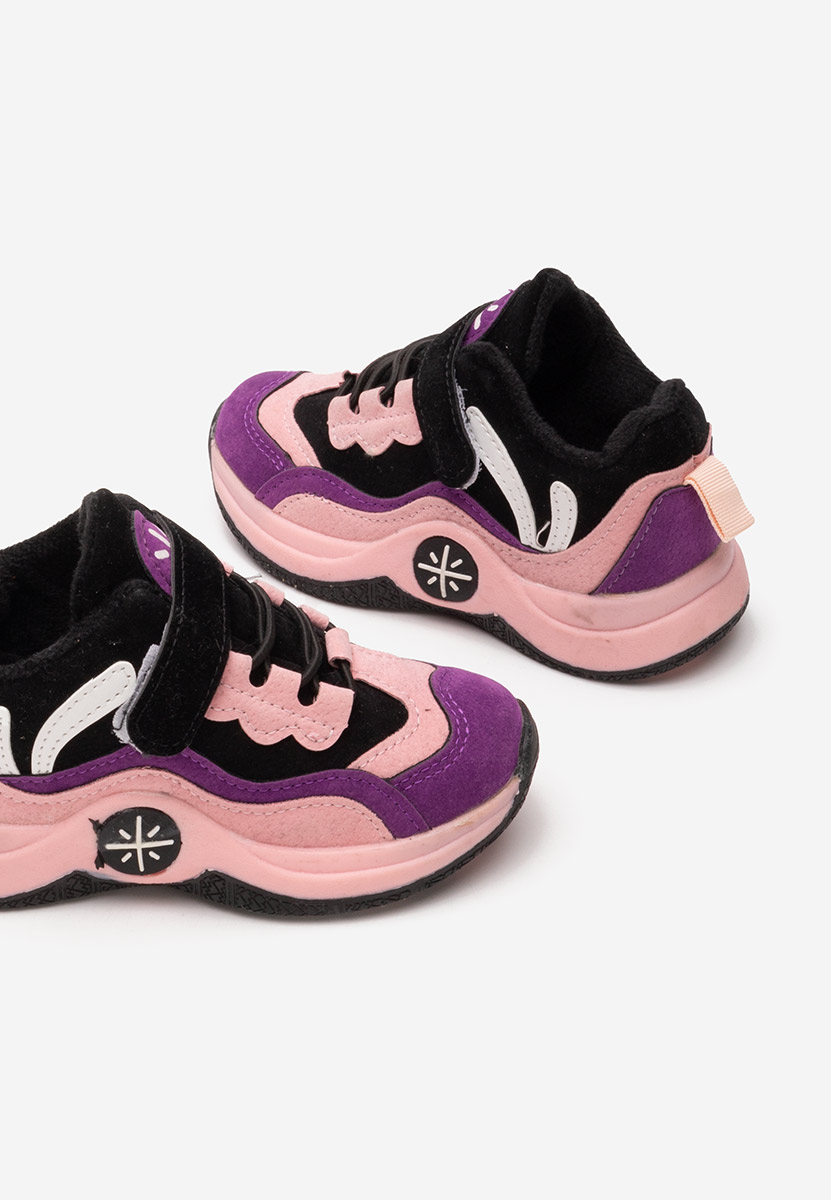 Baskets pour filles roses Nilsa