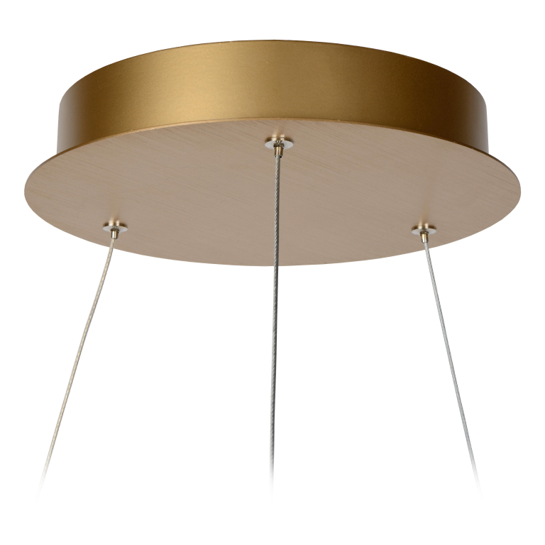 Lucide Vidal hanglamp LED Ø58 mat goud