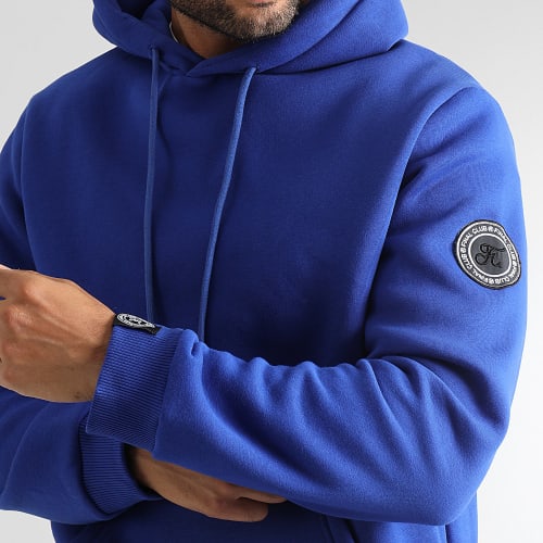 Sweat Capuche Premium 1131 Bleu Roi