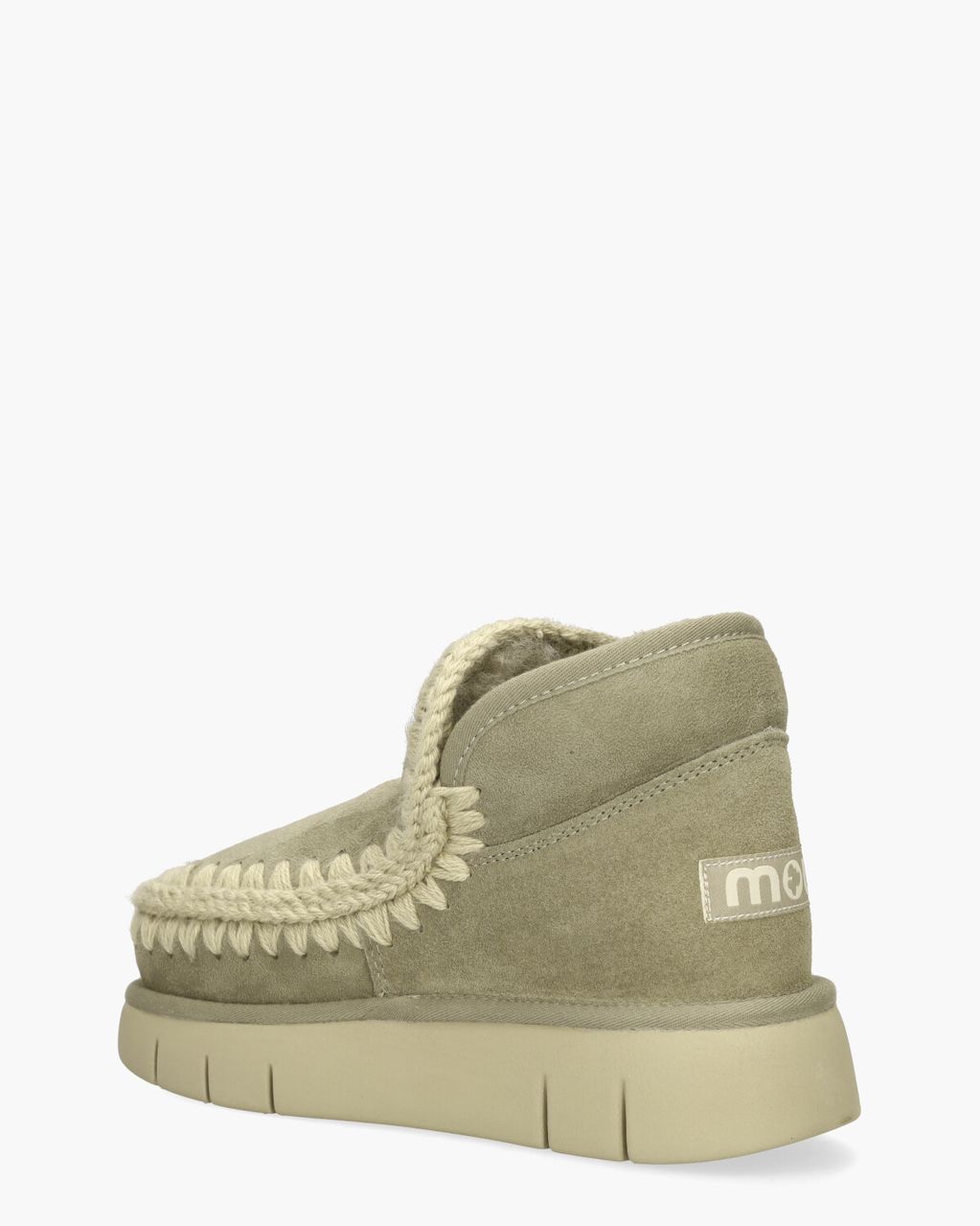 Mou Eskimo Bounce Lichtgroen Dames Enkelboots