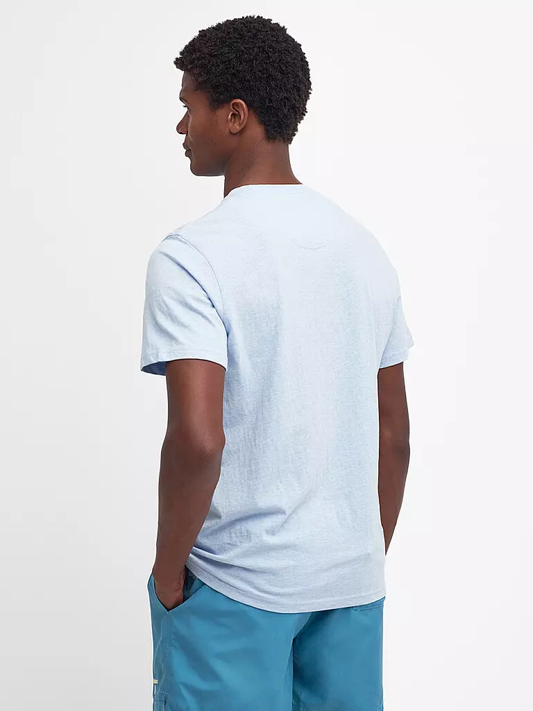 BARBOUR T-Shirt KILNWICK hellblau