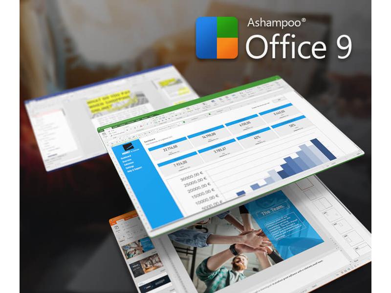 Ashampoo Office 9 ESD, Vollversion, 5 PC Erstelle mühelos Dokumente, Kalkulationen und Präsentationen – hervorragend kompatibel