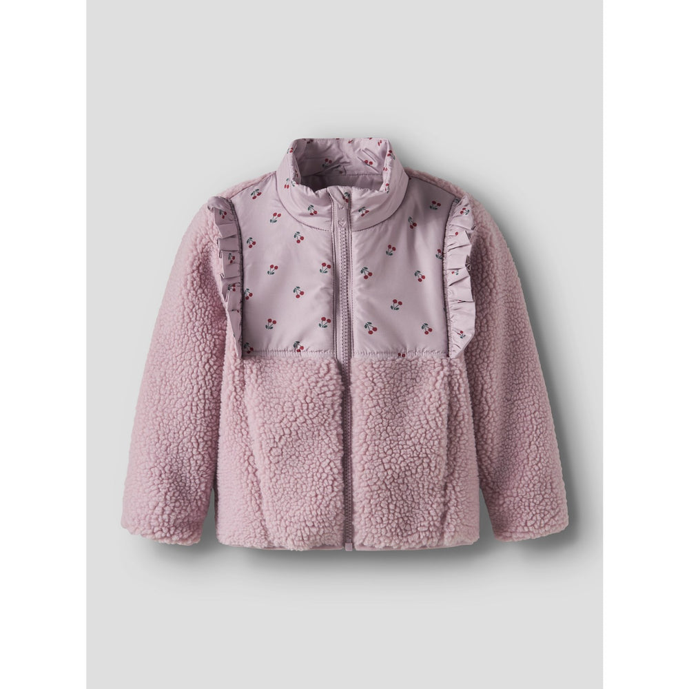 Køb Name It Keepsake Lilac Nmfminna Bamse Jakke