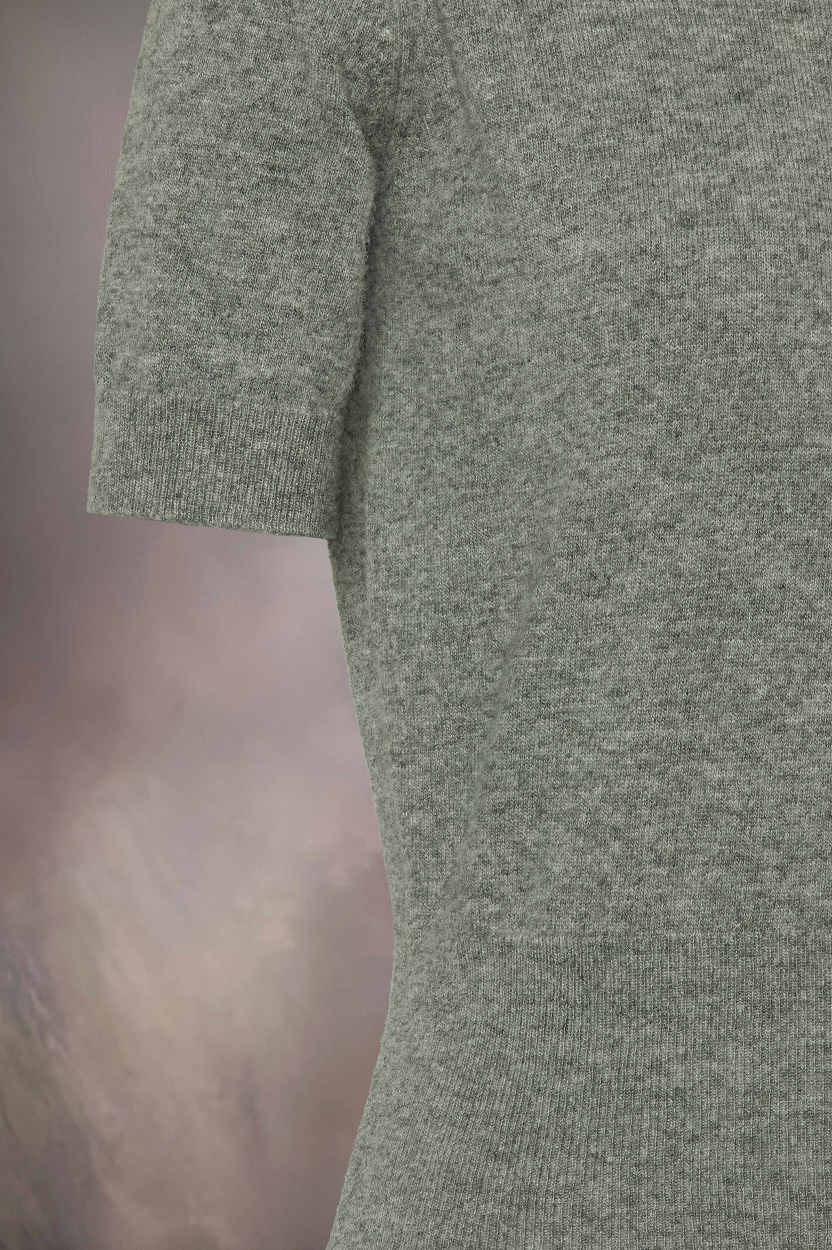 Haut en laine Gris