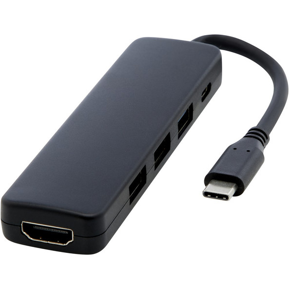 EgotierPro 124368 - Adaptateur Multimédia Écologique USB avec HDMI 4K