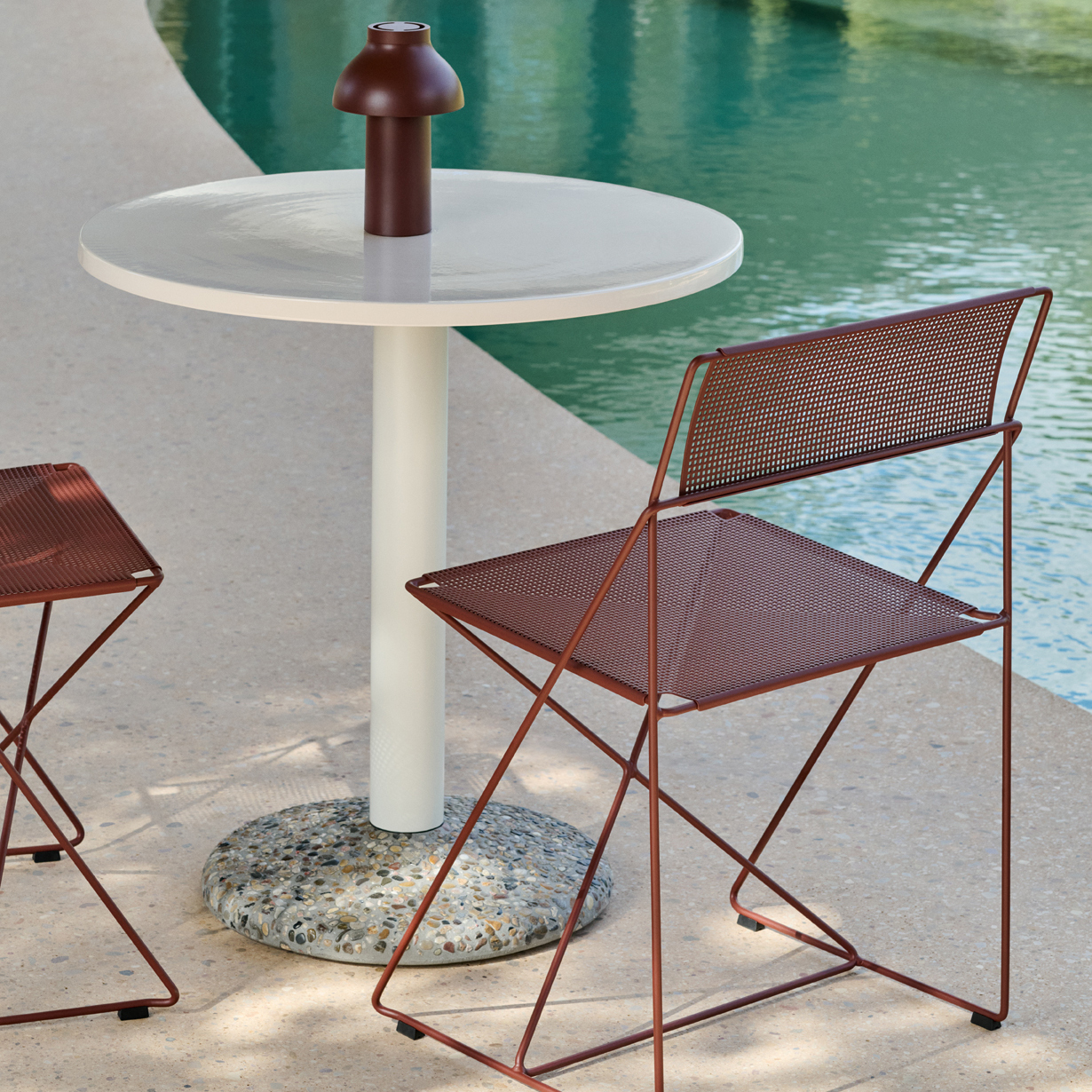 Eetkamerstoel X-Line rood