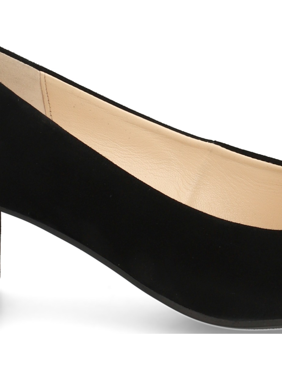 Veloursleder Pumps