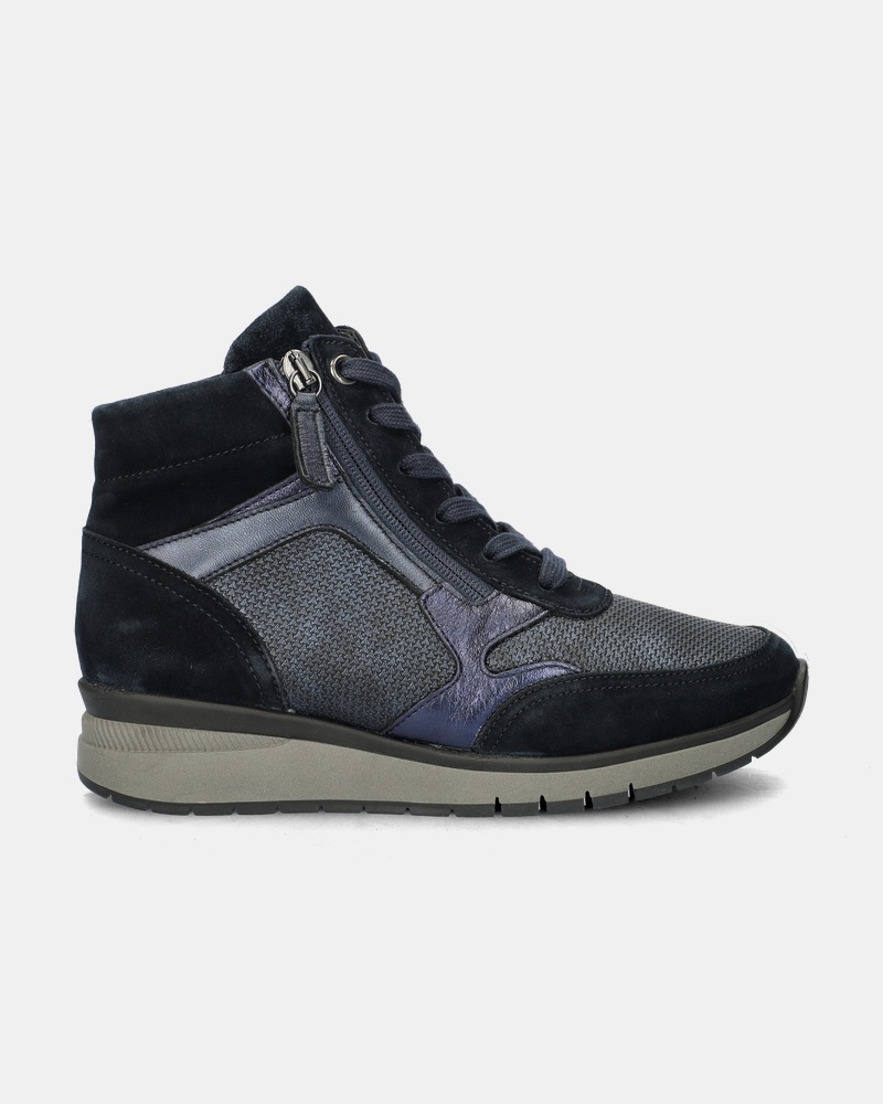 Gabor Hoge sneakers  - blauw