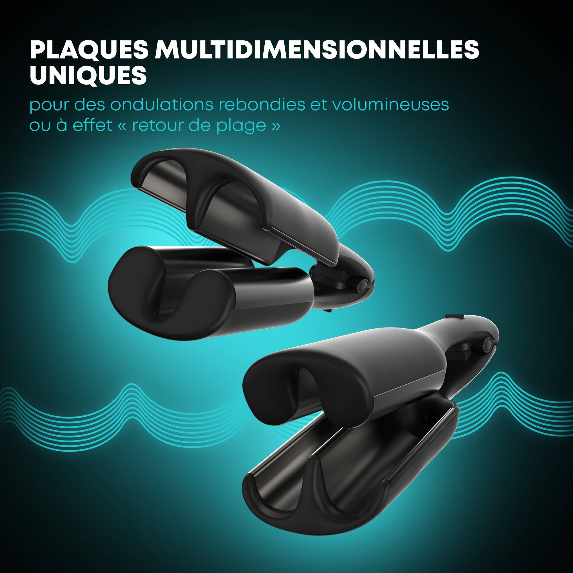 Fer À Onduler Multifonctions Vagues Et Boucles PROGLOSS™ / 430g