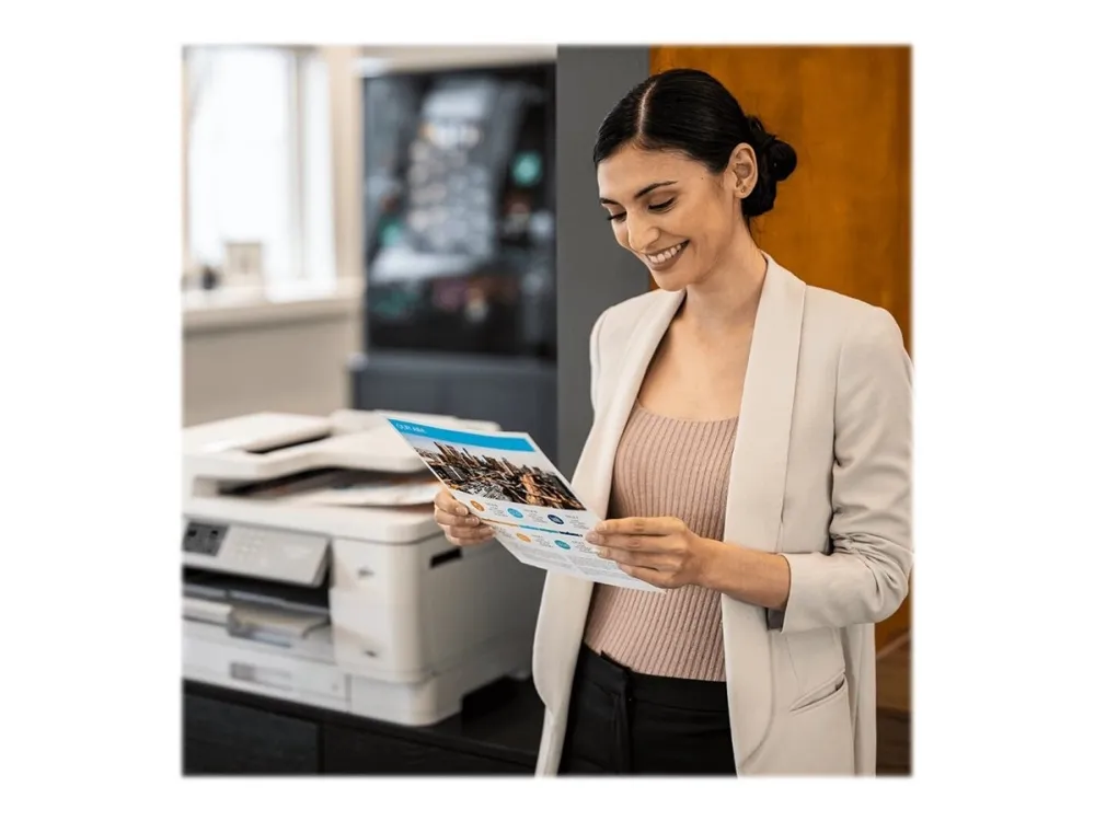 Brother MFC-J6955DW - Multifunktionsprinter - farve - blækprinter - A3/Ledger (medie) - op til 25 spm (kopiering) - op til 30 spm (udskriver) - 600 ark - 33.6 Kbps - USB 2.0, LAN, Wi-Fi(n), NFC, USB 2.0 vært