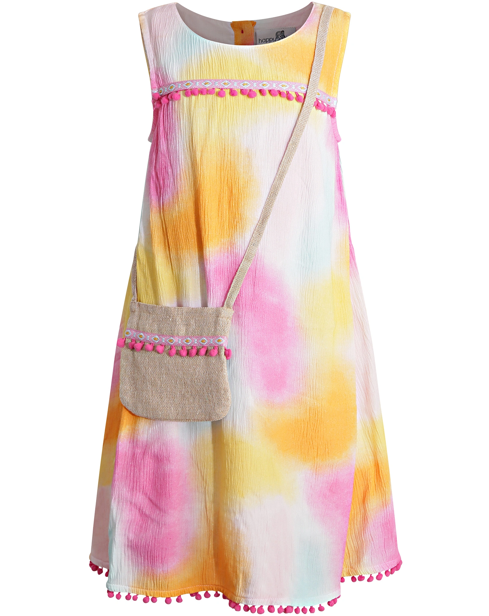 Kleid SUMMER HOLIDAY mit Tasche in bunt