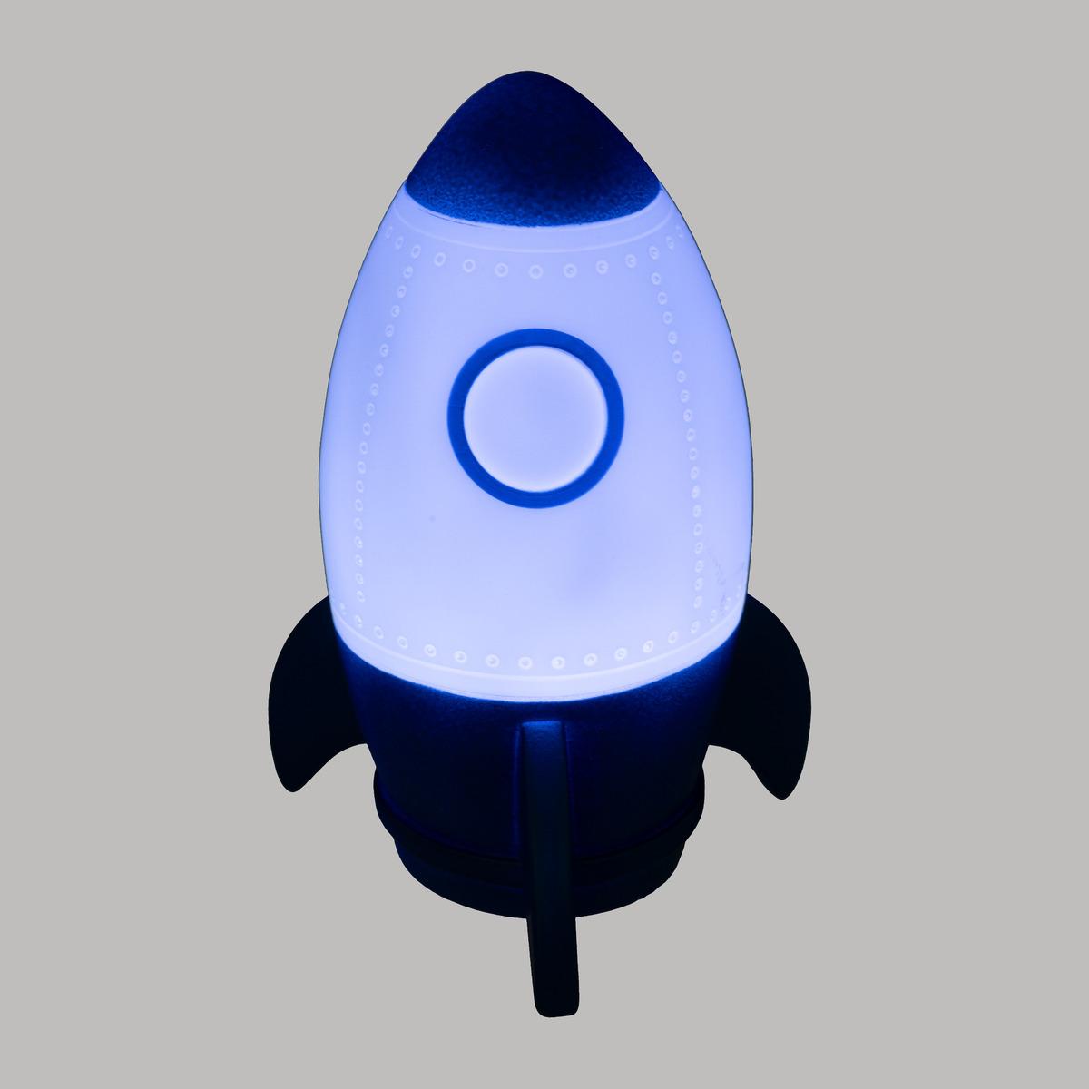 VEILLEUSE PILE FUSEE ESPACE H.14CM