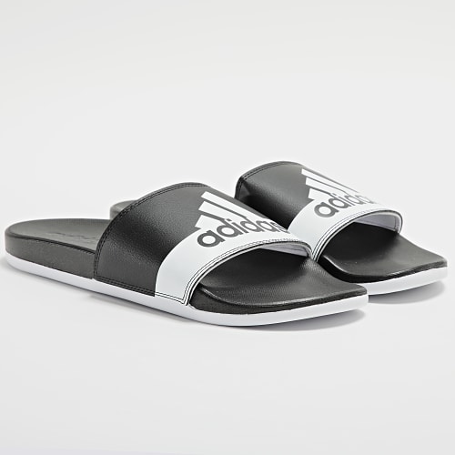 Claquettes Adilette Comfort GV9712 Noir Blanc