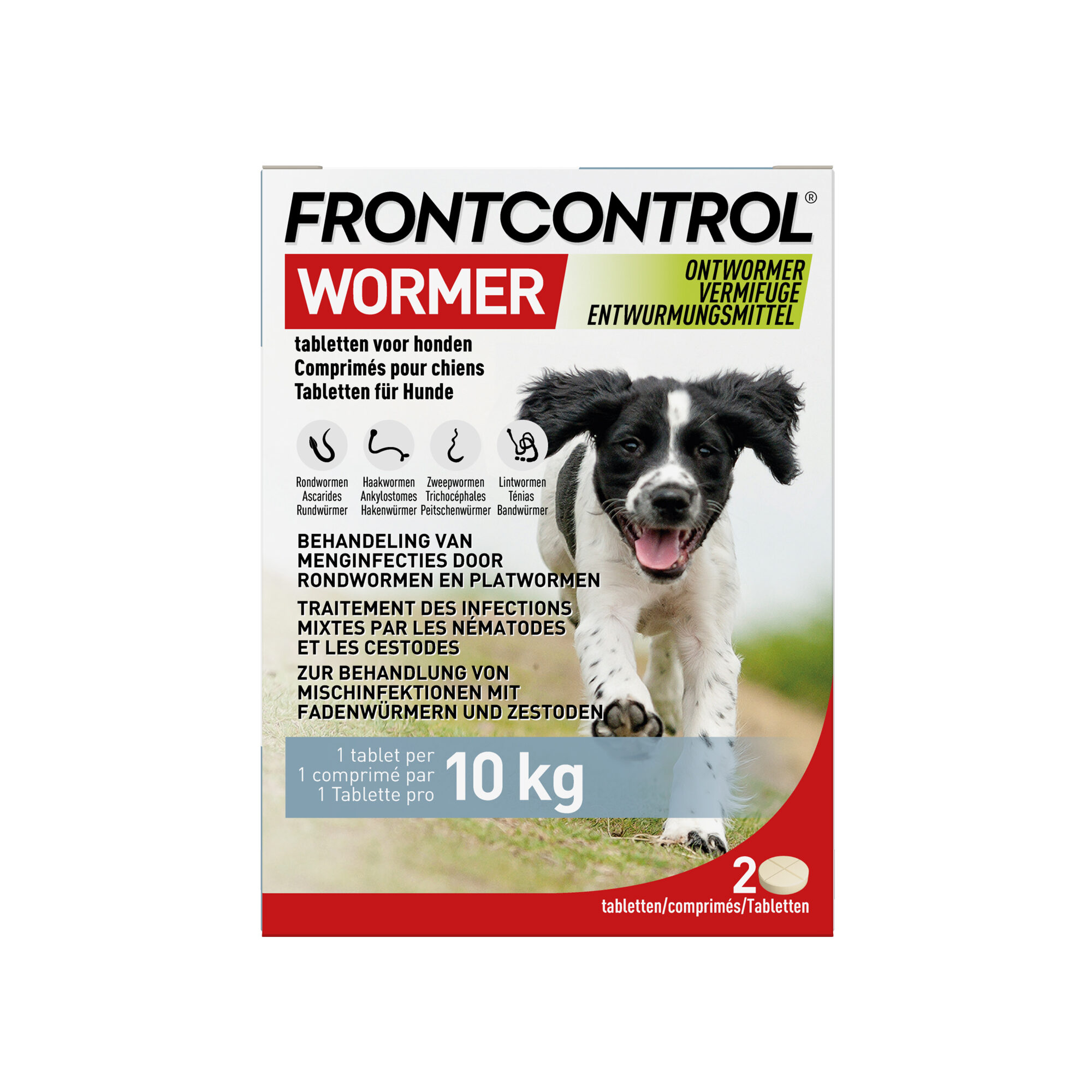 Frontcontrol Wormer Hond