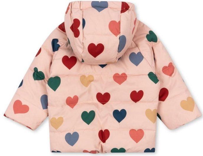 Konges Sløjd - Nuka Coeur - Kinderjas - Roze - Warme Pufferjas met THERMOLITE® EcoMade-vulling