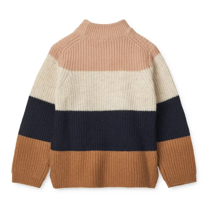 Liewood Pull Coton Bio Rayé Cali | Rose