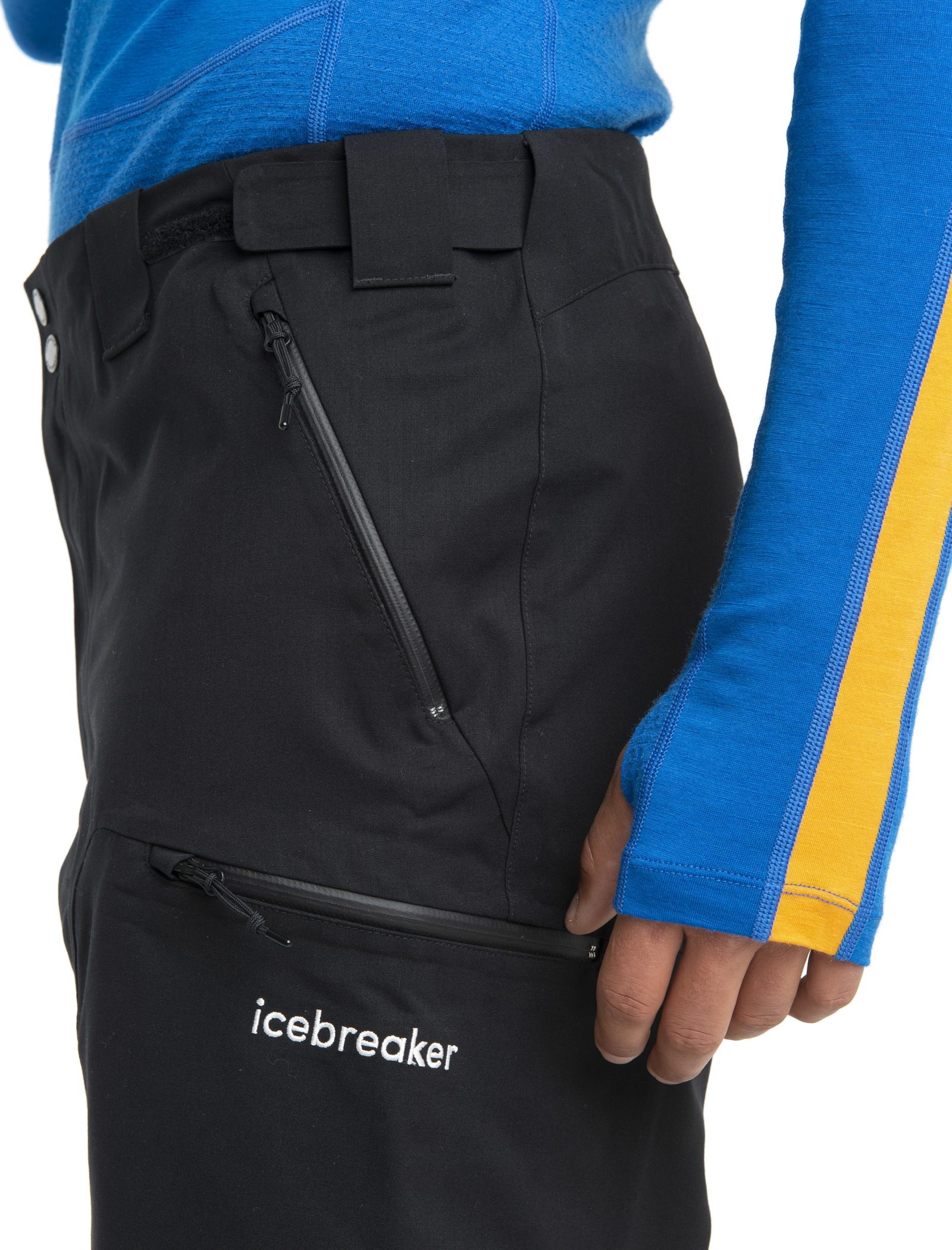 Merino Shell Peak Pants Herre Black