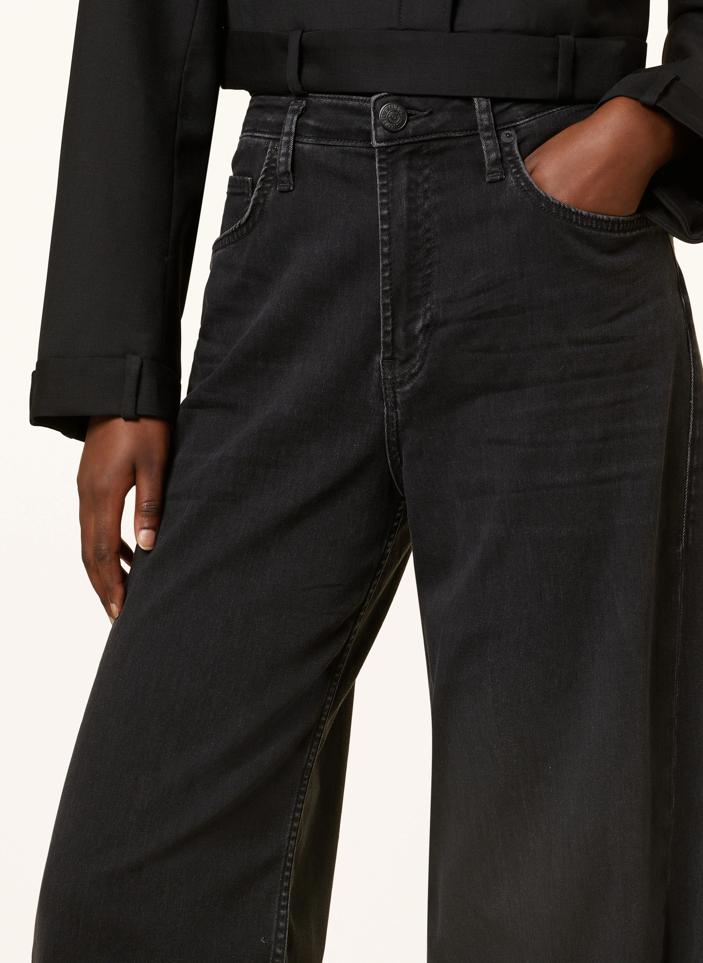 TRUE RELIGION Flared Jeans LIN PALAZZO