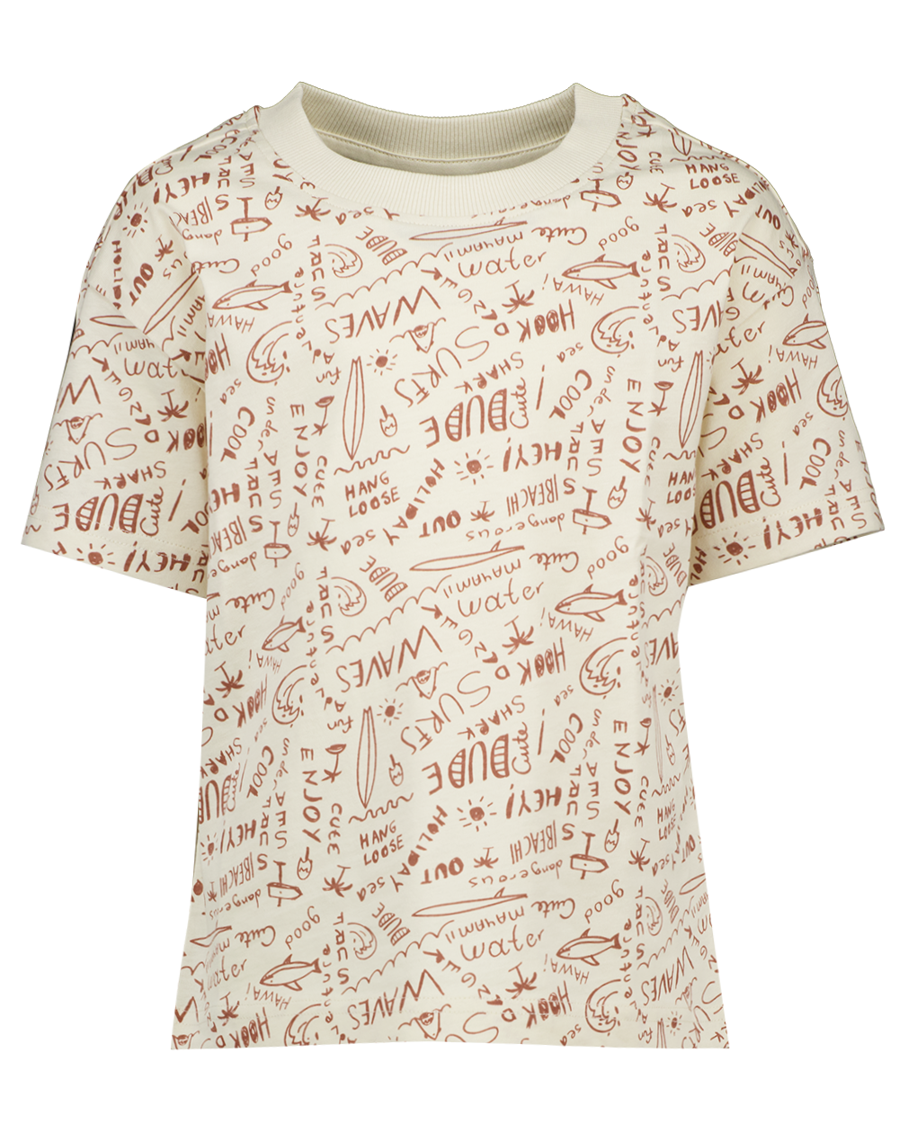 Jongens T-shirt Zand kopen? Goed en goedkoop