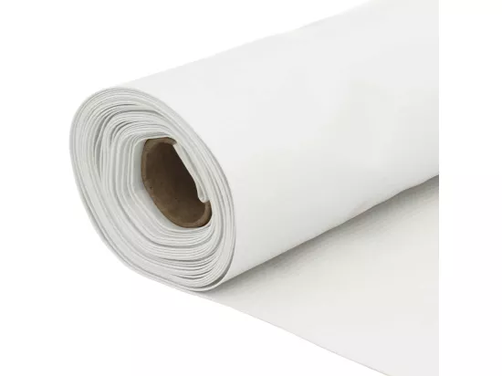 écran d'intimité de balcon blanc 600x75 cm PVC