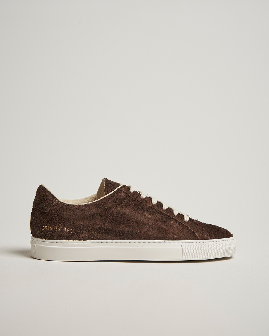 Common Projects Achilles Sport Suede Sneaker Brown