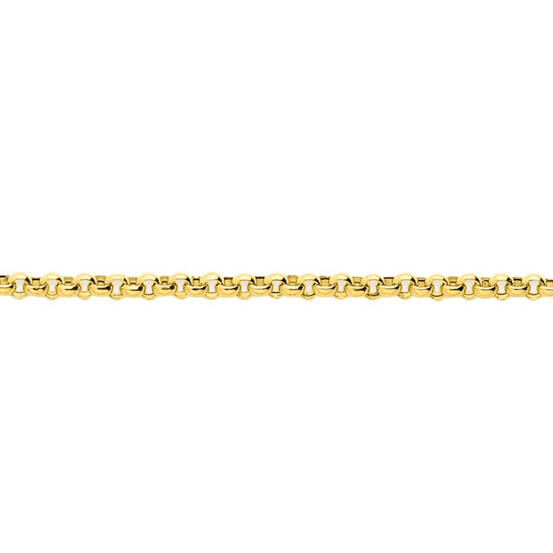 Bracelet Femme 18 cm - Jaseron - Or 18 Carats - Largeur 4 mm