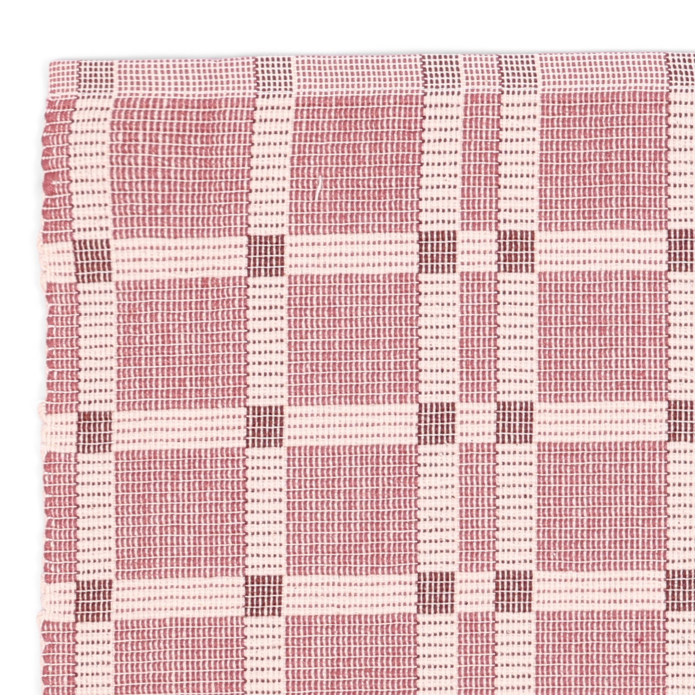 Placemat Fenna block blush - set van 2