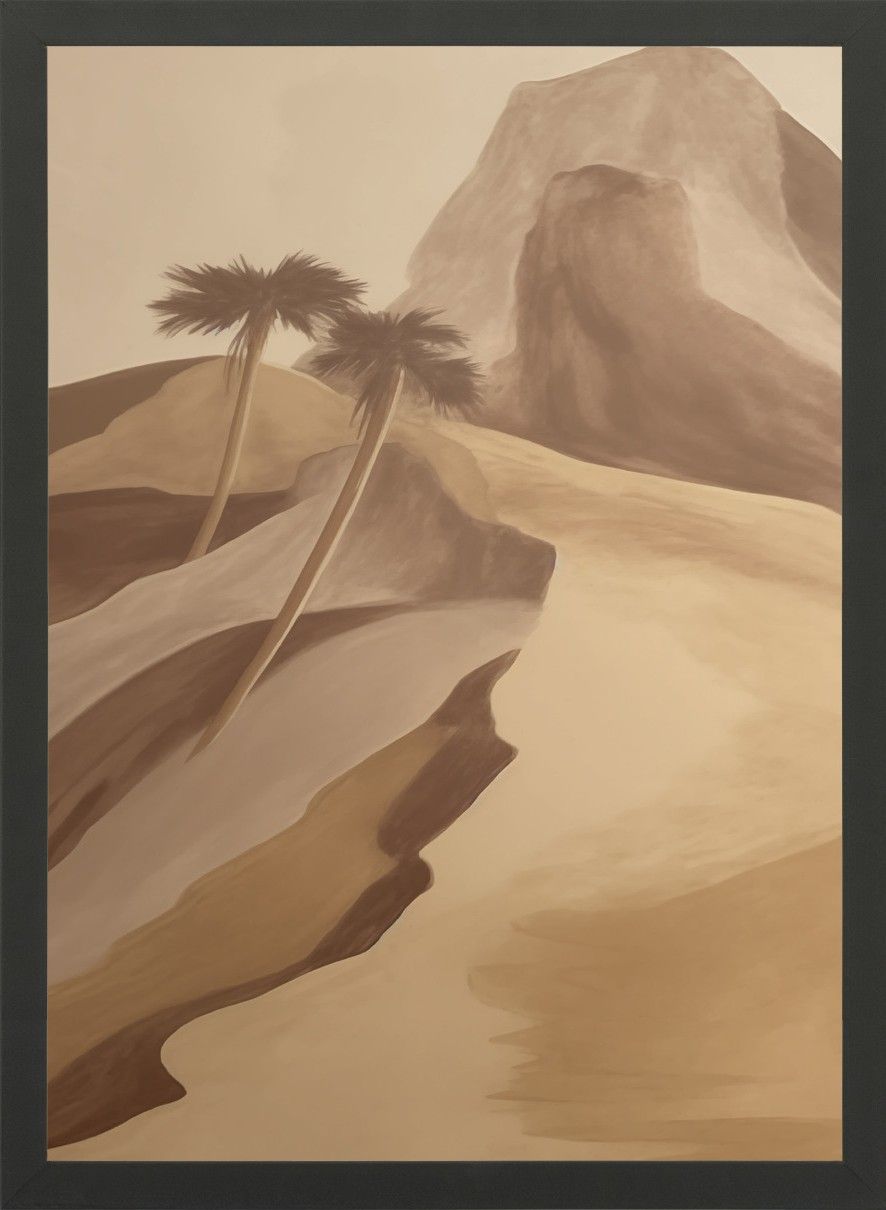 Art Print Rocky Palm