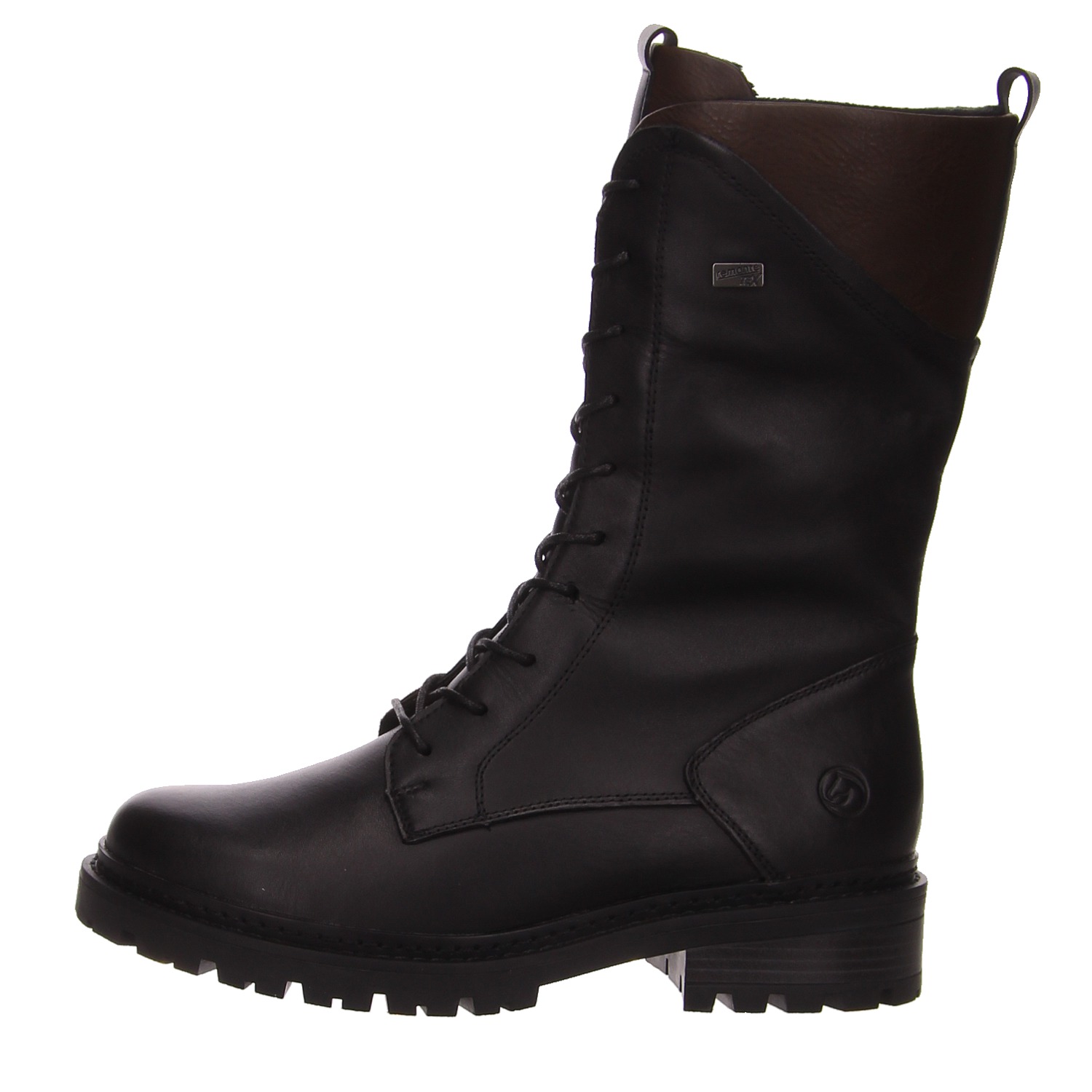 Remonte Schnürstiefel schwarz schwarz