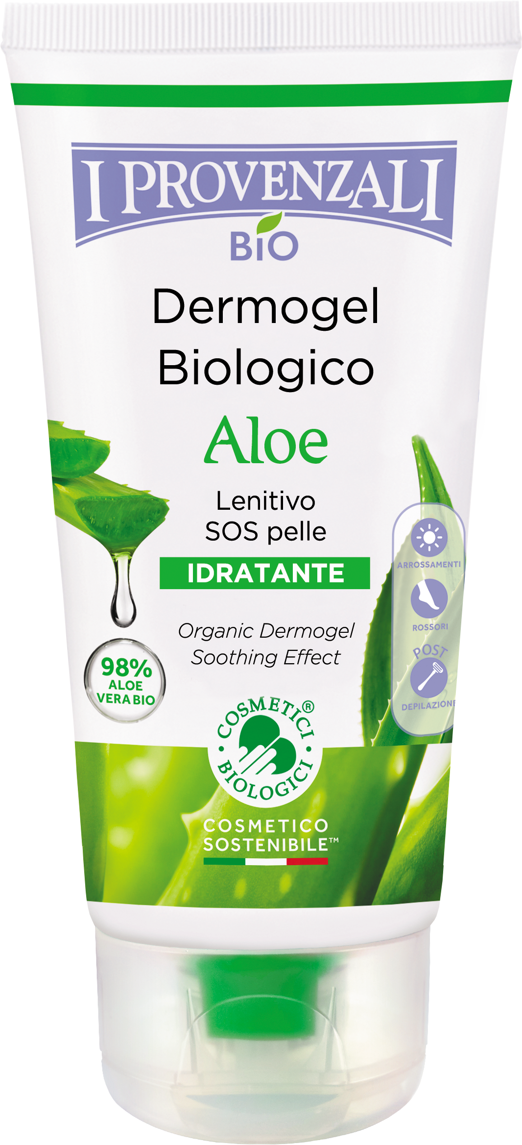 I PROVENZALI  Aloe Dermogel, 150 ml