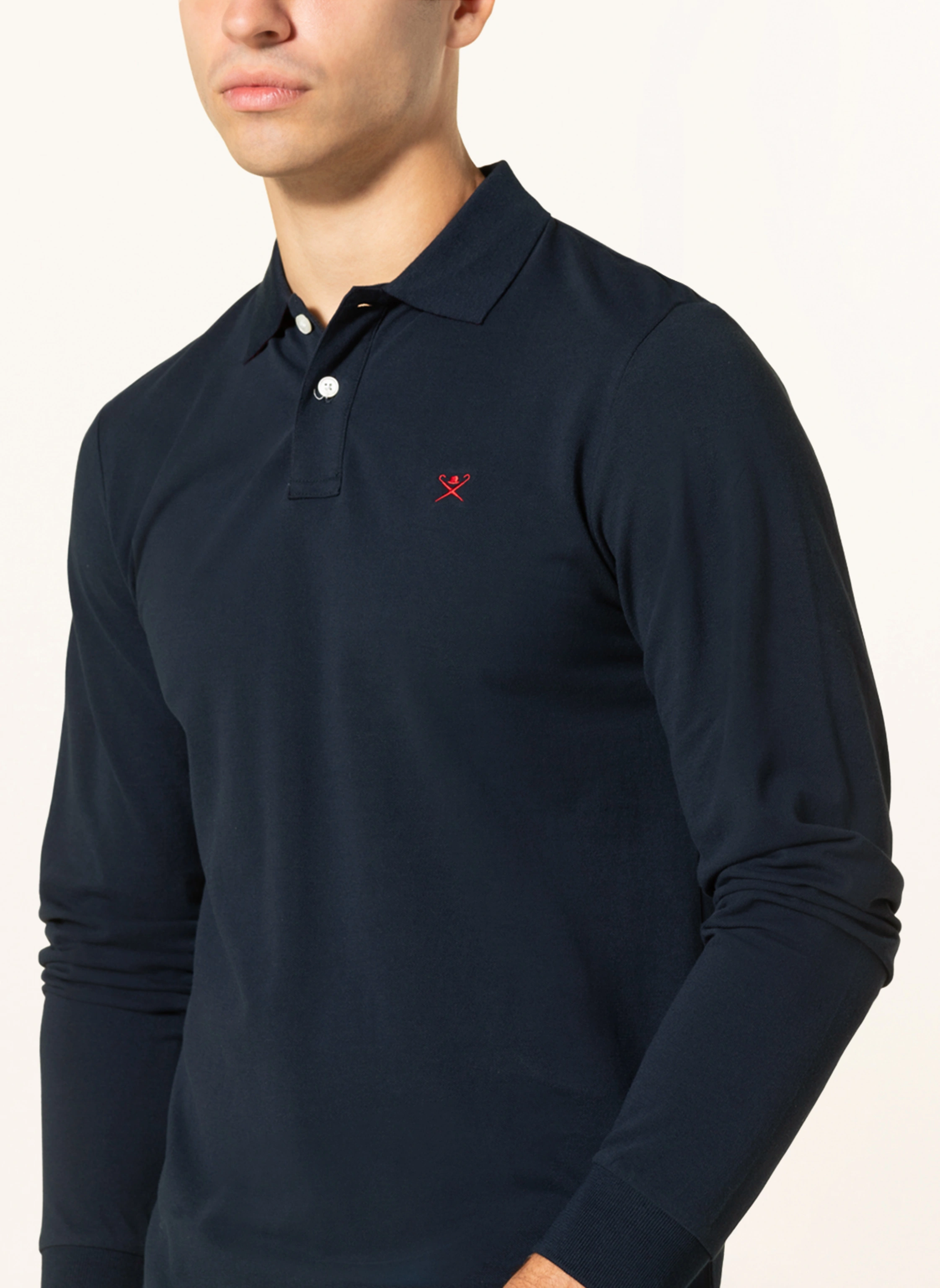 HACKETT LONDON Piqué-Poloshirt Slim Fit
