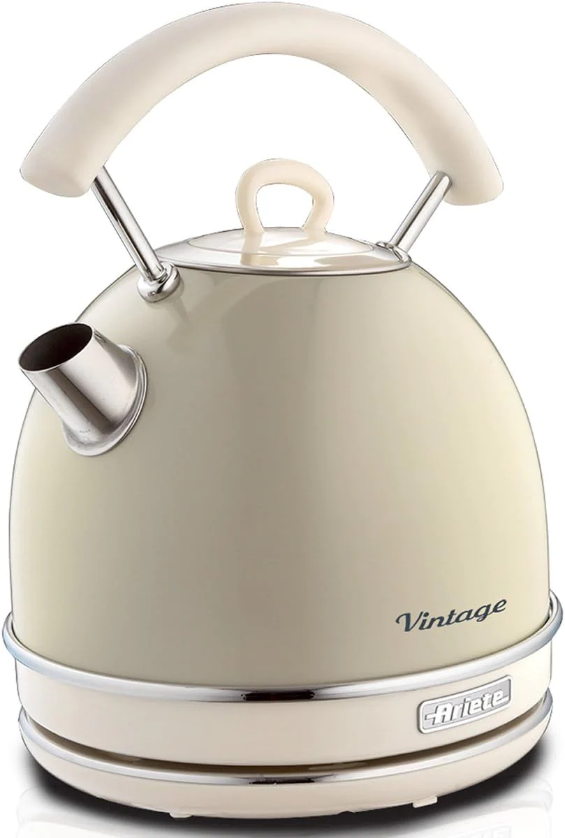 bouilloire électrique de 1,7L sans fil 2000W beige Ariete