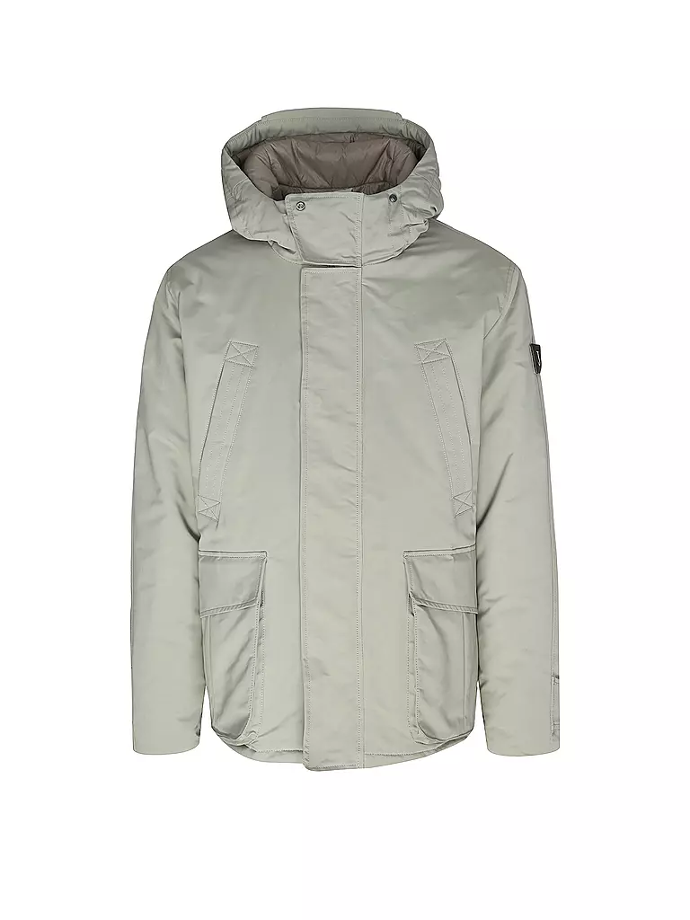 BUTCHER OF BLUE Parka GEORGE hellgrün