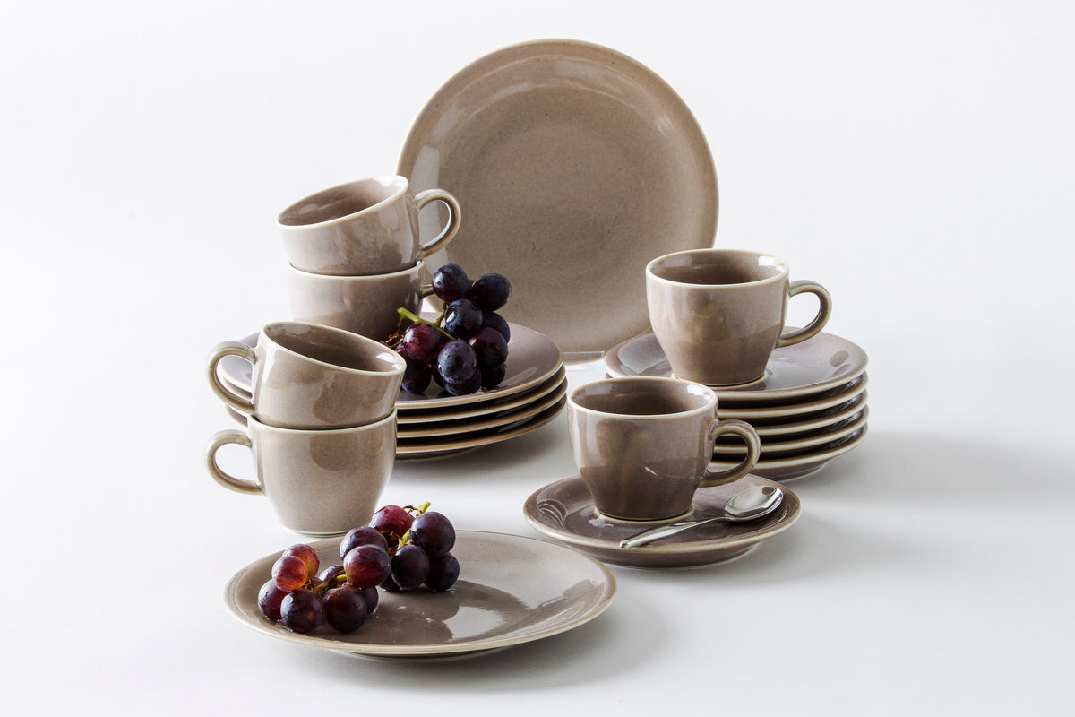 KAHLA Homestyle Kaffeeservice 18tlg. desert sand