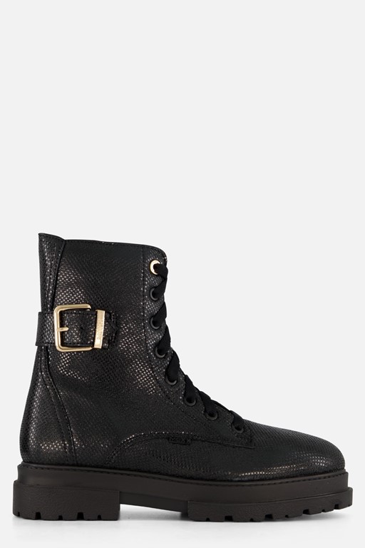 Mexx Zoe zara Veterboots zwart Leer