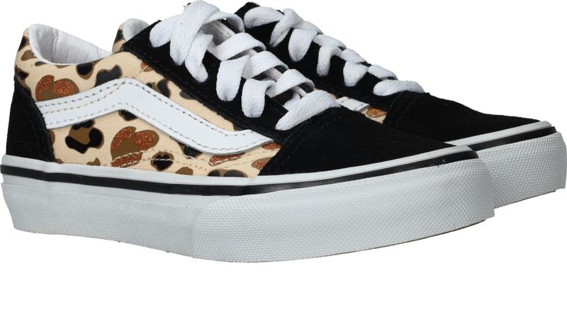 Vans Old Skool V Sneakers Beige Meisjes